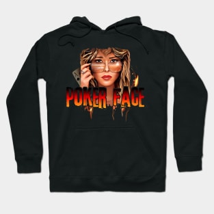 poker face tv series, Natasha Lyonne fan graphic design by ironpalette Hoodie